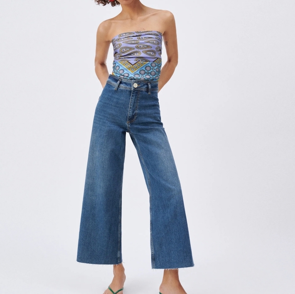 Zara Marine Straight Jeans